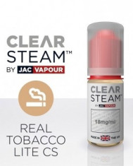 Lichid Tigara Electronica Premium Jac Vapour Clear Steam Real Tobacco Silver 10ml, Nicotina 18mg/ml, High PG, Fabricat in UK foto