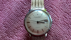 IWC Schaffhausen AUTOMATIC CARCASA ?i BRA?ARA AUR ALB 18K foto