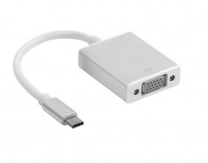 Adaptor USB-C la VGA| USB 3.1 la VGA foto