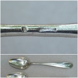 Cumpara ieftin Lot 3 lingurite Christofle alama arginatata pentru ceai sau cafea, Tacamuri