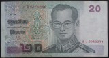 Cumpara ieftin Bancnota exotica 20 BAHT - THAILANDA, anul 199? * cod 221