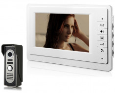 Interfon Cu Camera, Sonerie Si Unitate Interioara Cu Display foto