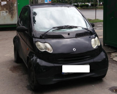 Smart forTwo 2004, benzina, negru foto