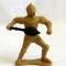 Figurina cavaler, plastic, 6.5cm, colectie, decor