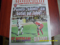 program FC Botosani - Dinamo foto