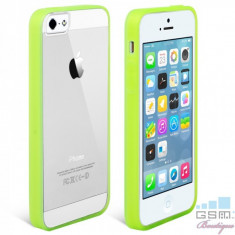 Husa Usams Edge Color iPhone 5, 5S, 5SE Verde foto