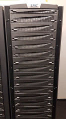 Cabinet Rack Server EMC 40U T-Rack1, Gri Metalic, Refurbished foto