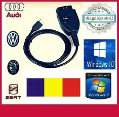 Tester diagnoza auto VAG.COM 14.10 VCDS Audi VW Seat Skoda En ROMANA foto