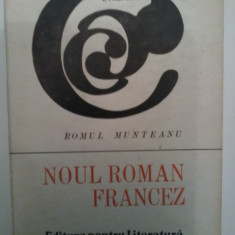 Romul Munteanu-Noul roman francez