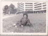 Bnk foto - Ploiesti - Vedere spre blocurile de pe str Jianu - 1966, Alb-Negru, Romania de la 1950, Cladiri