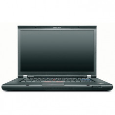 Laptop Second Hand Lenovo ThinkPad T510, Intel Core i5 520M 2.40GHz, 8GB DDR3, 320 GB SATA, placa video NVIDIA NVS 3100, DVDRW, Webcam, Display foto