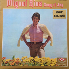 miguel rios song of joy disc vinyl lp muzica latin pop rock karussell 1970 VG+