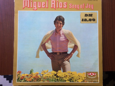 miguel rios song of joy disc vinyl lp muzica latin pop rock karussell 1970 VG+ foto