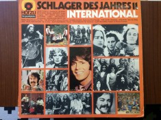 international hits schlager des jahres hiturile anului 1973 disc vinyl lp selectii various muzica pop rock VG+