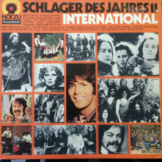 international hits schlager des jahres disc vinyl lp selectii muzica pop rock
