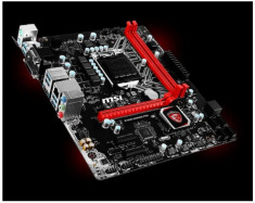 Placa de baza MSI Socket LGA1151, B150M GAMING PRO, Intel B150, 4*DDR4 2133MHz, DVI/HDMI, 1*PCIEx16/2*PCIEx1, 6*SATAIII, GBLAN, 8CH, 8*USB3.1/4 bulk foto