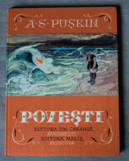 A. S. Pu?kin - Pove?ti (ilustra?ii de Iv. Bruni, trad. de Adrian Maniu) foto