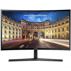 Monitor Samsung LC24F396FHUXEN 23.5 inch LED Curbat Full HD 4ms Negru foto