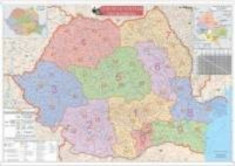 Romania Harta cu Coduri Postale foto