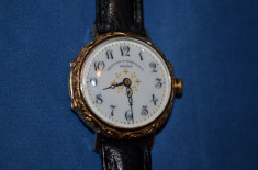 CEAS AUR 18k - VACHERON CONSTANTIN - GENEVE - 1905-1910 - Email - Gravat - RAR ! foto