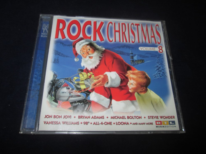 various - Rock Christmas , vol.8 _ CD _ Polystar (Germania , 1999)