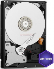 HDD Western Digital Purple, 3TB, SATA III 600, 64MB Buffer - dedicat sistemelor de supraveghere foto