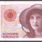NORVEGIA █ bancnota █ 100 Kroner █ 2004 █ P-49b █ UNC █ necirculata
