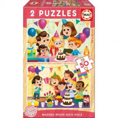 Puzzle Birthday Party 2 x 50 Piese - VV25773 foto