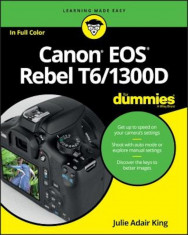 Canon EOS Rebel T6/1300d for Dummies, Paperback foto