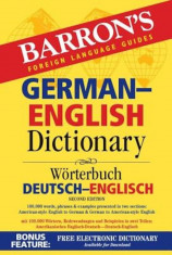 Barron&amp;#039;s German-English Dictionary: Worterbuch Deutsch-Englisch, Paperback foto