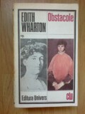 N8 Obstacole - Edith Wharton