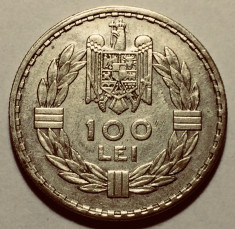 100 Lei 1932 Ag Paris, Romania, VF, RARA! foto