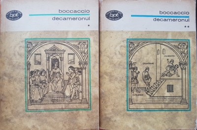 DECAMERONUL - Boccaccio (2 volume BPT) foto