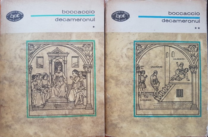 DECAMERONUL - Boccaccio (2 volume BPT)