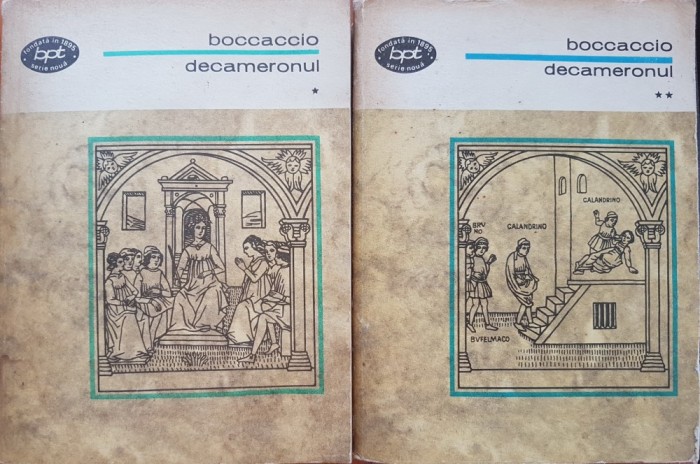 DECAMERONUL - Boccaccio (2 volume)