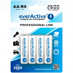 Acumulatori EverActive Ni-MH R6 / AA 2600 mAh - Set de 4 buc foto