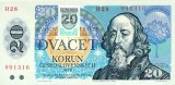SLOVACIA █ bancnota █ 20 Korun █ 1993 █ P-15 █ UNC