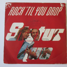 Vinil single 7'' Status Quo:Rock'til you drop in stare buna,Vertigo 1991