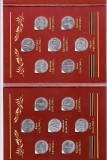 Rusia 2016 Capitale Europeene set complet in mapa AUNC, Europa, Cupru-Nichel