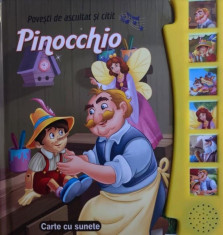 Pinocchio - carte cu sunete foto