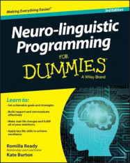 Neuro-Linguistic Programming for Dummies, Paperback foto