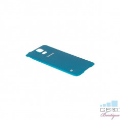 Capac Baterie Samsung Galaxy S5 SM G900F Albastru foto