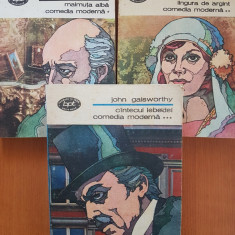 COMEDIA MODERNA - John Galsworthy (3 volume)