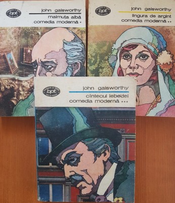 COMEDIA MODERNA - John Galsworthy (3 volume) foto