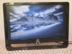 Monitor LCD AOC F22+ 22 inch, Wide, 5ms black. foto