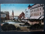 ORADEA - PIATA BEMER - INCEPUT DE 1900, Circulata, Fotografie