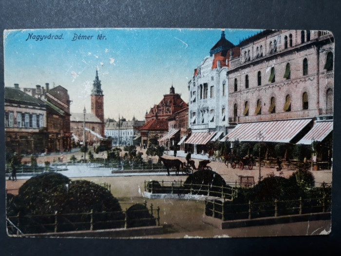 ORADEA - PIATA BEMER - INCEPUT DE 1900