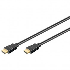 Cablu Goobay v1.3 HDMI tata la HDMI tata high speed 3m negru foto