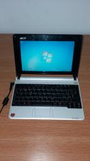Laptop Notebook Acer Aspire One 8.9&amp;quot; LED Intel Atom 1.6 GHz, 1 GB, 160 GB,Webcam foto
