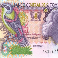 SAO TOME SI PRINCIPE █ bancnota █ 5000 Dobras █ 2004 █ P-65c █ UNC necirculata